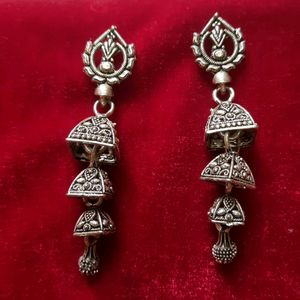 Oxidized Earrings