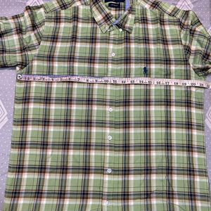 Ralph Lauren Green Checks Shirt For Men’s