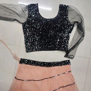 Crop Top Dress