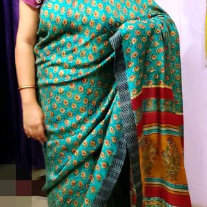 Pure Pashmina Saree