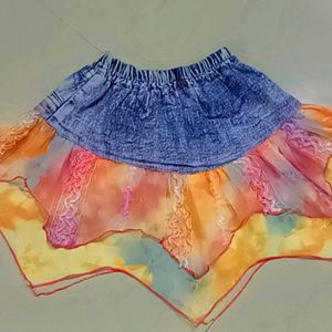 Sale🥳Sale🥳Sale🥳Top And Skirts Of Baby Girl