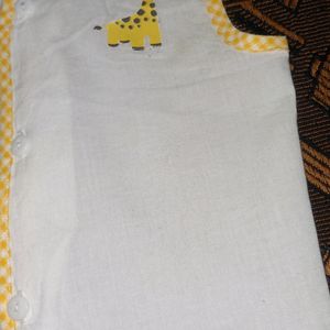 100% Cotton Branded Dress For Baby