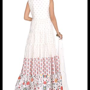 White Beautiful ethnic Gown