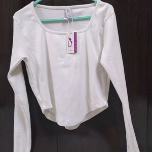 White Tops Long Sleeve