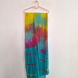 Multi Colored Chiffon Dupatta