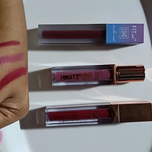 Combo Of 3 Lipsticks