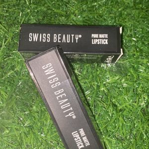 Swiss Beauty Hot Red Pure Matte Lipstick