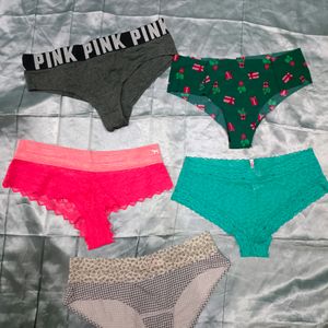 Combo Of 5 Victoria Secret Penty