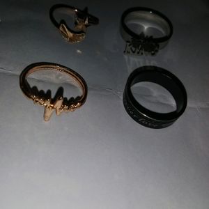 4 Finger Rings