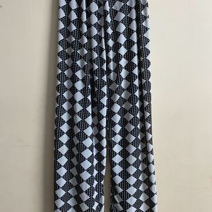 Black And White Palazzo (women’s)