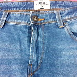 Blue Harvard Jeans S-34 Slim Fit