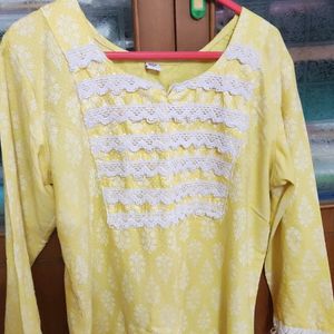 Cotton Blend Kurthi For Sale