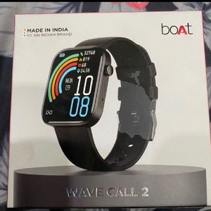 BOAT WAVE CALL 2 Smartwatch(Black)