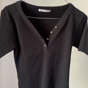 Korean Ribbed Top