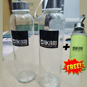 Akari 1Ltr Bottle 2pcs + 400ml Free