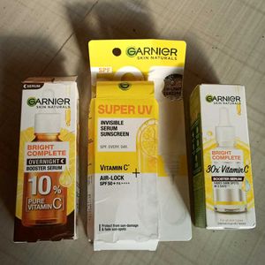 Garnier Bright Complete Range