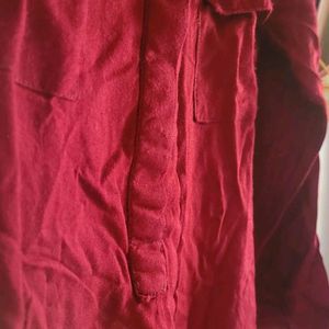 Maroon Lee Cooper Shirt