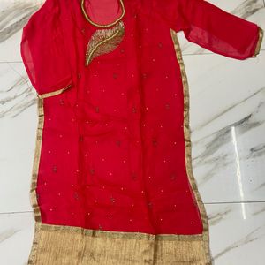 Unstitch Kurta Set