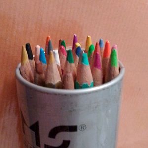 24 Shades Of Pencil Colour Not Used Also