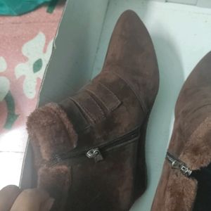 Brown Coloured Boots For Women