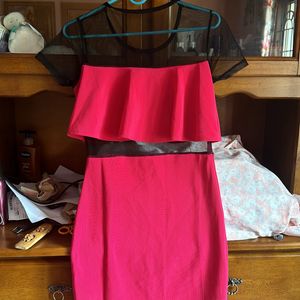 Pink Bodycon Party Dress