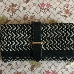 Black And White Wallet For Women