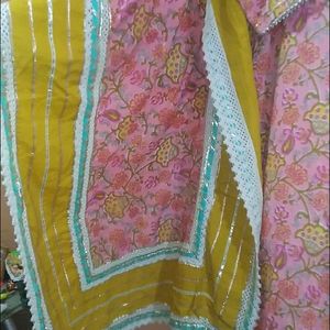 Gotapatti Heavy Anarkali And Dupatta