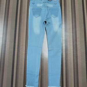 W-14 Size-28 Slim Fit Women Denim Jeans