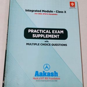 Class 10th Aakash Cbse Pyq Book&Practical Exam Bk