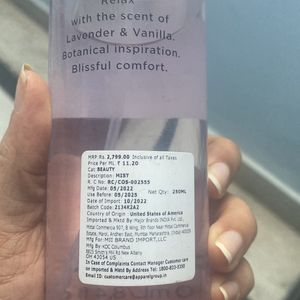 Victorias Secret Lavender & Vanilla Body Mist