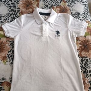 White Polo T-shirt