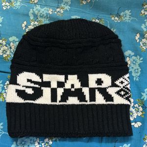 Stylish Men’s Winter Cap - Star