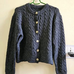 Charcoal Cardigan