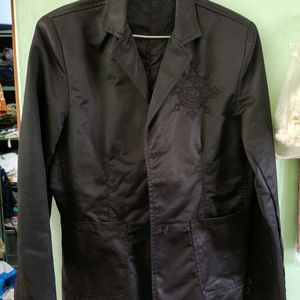 Black Casual Blazer For Men