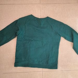 Tealgreen Sweatshirt For Girls