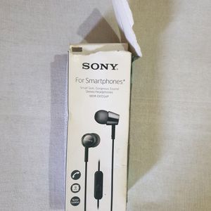 SONY Ex155 Wired Headset (Black,In The Ear)