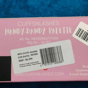 Cuffs And Lashes Eyeshadow Palette