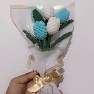 Crochet Tulips Bouquet