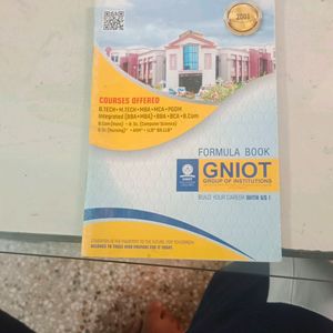 GNIOT FORMULA BOOK