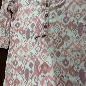 ZIG ZAG STRAIGHT KURTA AVAASA