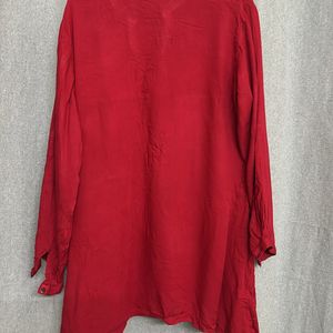 Westside Red Tunic / Short Kurti