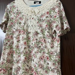 Pretty Floral Top