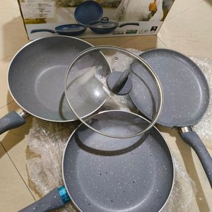 💯New Wonderchef Granite Set (Original) - Pan/Pot