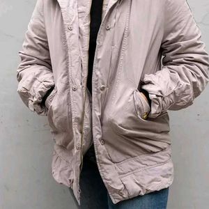 Soft Pink Puffer Jacket