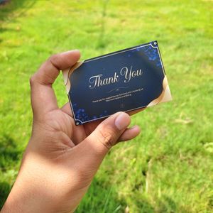 Premium Matt Thankyou Card 100pc