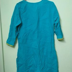 Rangmanch Blue Kurti