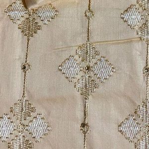 Unstitched Embroidery Suit Material