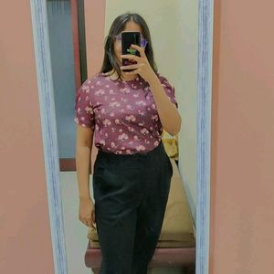 Coverstory Floral Top (M)