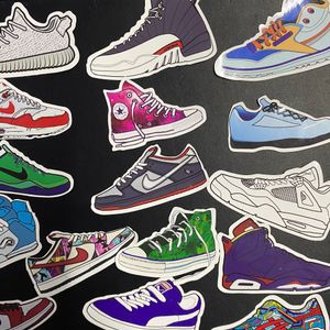 Sneakers Self Adhesive Stickers