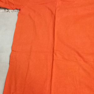 NOW Orange Oversized Tshirt For Women